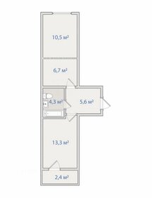 Квартира 40 м², 2-комнатная - изображение 2