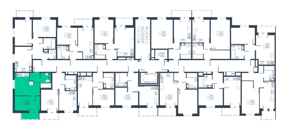 Квартира 29 м², 1-комнатная - изображение 2