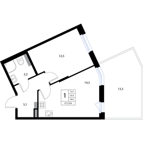 51 м², 2-комнатная квартира 7 700 000 ₽ - изображение 84