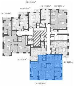 Квартира 132 м², 5-комнатная - изображение 2