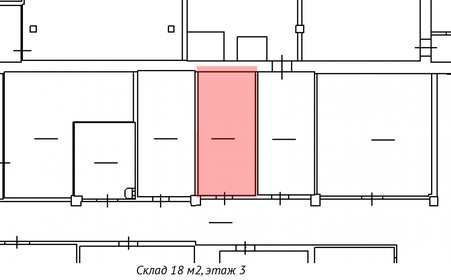 18,1 м², склад - изображение 4
