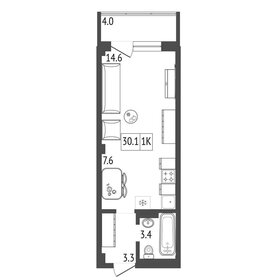 16,9 м², 1-комнатная квартира 2 400 000 ₽ - изображение 58