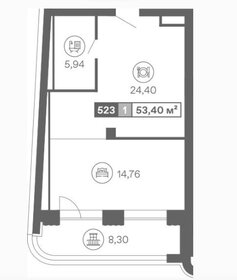 91,8 м², 3-комнатные апартаменты 333 308 640 ₽ - изображение 27