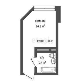 Квартира 19,8 м², студия - изображение 2