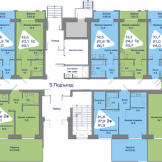 Квартира 80,5 м², 3-комнатная - изображение 2