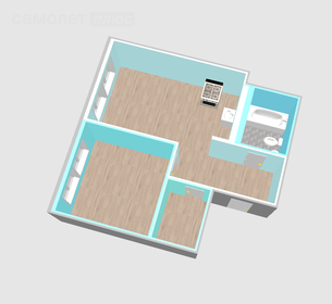 44,8 м², 1-комнатная квартира 7 490 000 ₽ - изображение 53