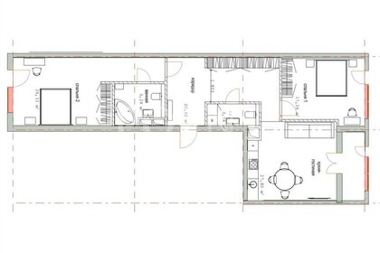 Квартира 100 м², 3-комнатная - изображение 4