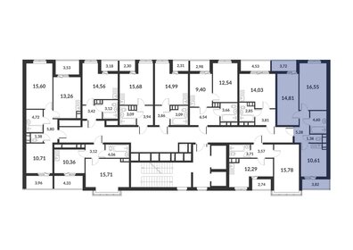 Квартира 57 м², 2-комнатная - изображение 2