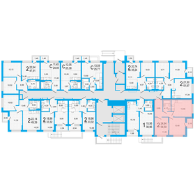52,2 м², 2-комнатная квартира 4 300 000 ₽ - изображение 64