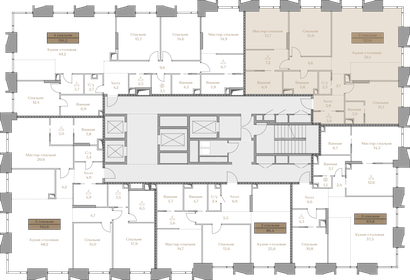 117 м², 4-комнатная квартира 78 000 000 ₽ - изображение 101