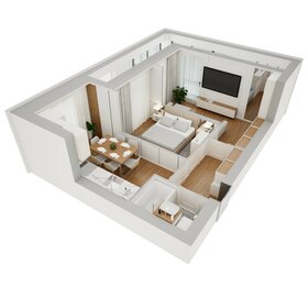 Квартира 55,4 м², 2-комнатная - изображение 3