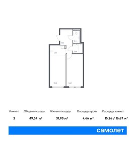 48 м², 1-комнатная квартира 8 400 000 ₽ - изображение 97