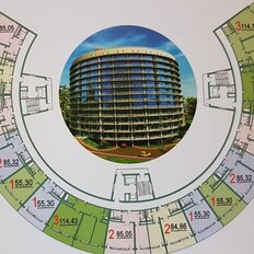 Квартира 114 м², 3-комнатная - изображение 4