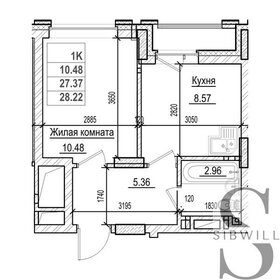 32,2 м², 1-комнатная квартира 5 250 000 ₽ - изображение 117