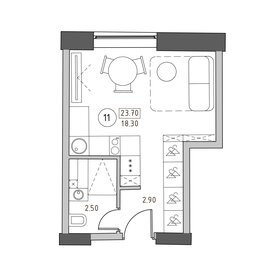 49,1 м², 1-комнатная квартира 7 900 000 ₽ - изображение 89
