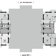 Квартира 77,4 м², 2-комнатная - изображение 2