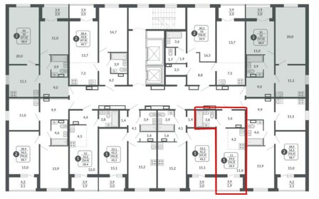 Квартира 28,3 м², студия - изображение 2