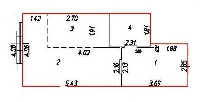 Квартира 30,3 м², студия - изображение 1