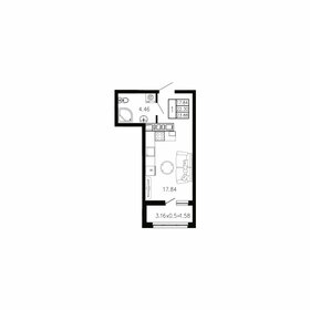 21,3 м², квартира-студия 2 108 700 ₽ - изображение 48