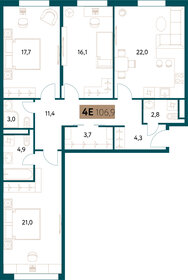 158 м², 4-комнатная квартира 49 000 000 ₽ - изображение 13
