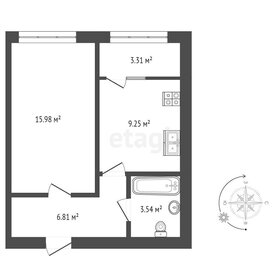 41,9 м², 1-комнатная квартира 7 200 000 ₽ - изображение 46