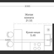 Квартира 31,9 м², студия - изображение 2