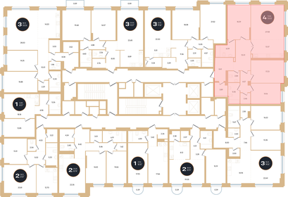 128 м², 4-комнатная квартира 32 007 500 ₽ - изображение 5