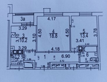 Квартира 61,1 м², 2-комнатная - изображение 1