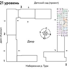 Квартира 65,2 м², 3-комнатная - изображение 2