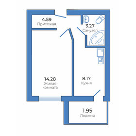 36 м², 1-комнатная квартира 3 650 000 ₽ - изображение 46