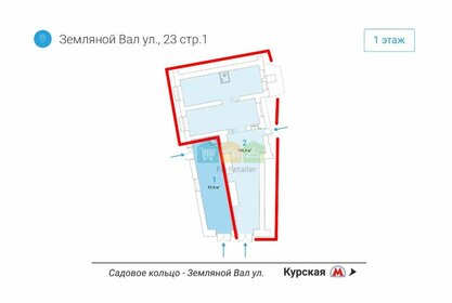 135,4 м², торговое помещение 850 000 ₽ в месяц - изображение 42