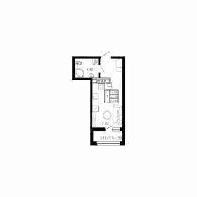 21,3 м², квартира-студия 2 108 700 ₽ - изображение 53