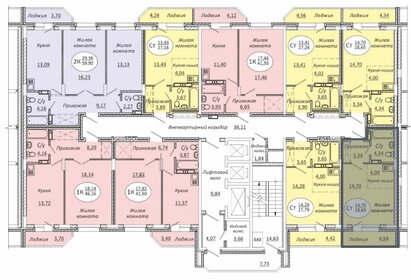 Квартира 28,7 м², студия - изображение 2