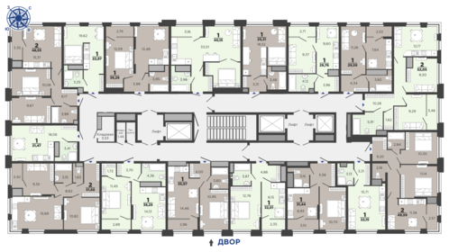 25,3 м², квартира-студия 3 000 000 ₽ - изображение 42