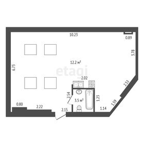 Квартира 75,7 м², 1-комнатная - изображение 1