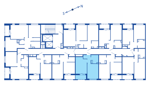 30,9 м², 1-комнатная квартира 7 300 000 ₽ - изображение 105