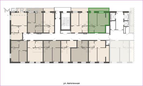 Квартира 51,6 м², 1-комнатные - изображение 2