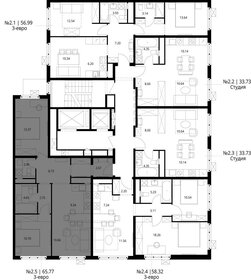 Квартира 65,8 м², 2-комнатная - изображение 2