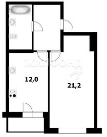 Квартира 46 м², 1-комнатная - изображение 1