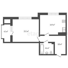 Квартира 52 м², 2-комнатная - изображение 2