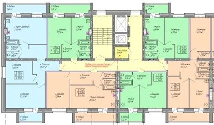 48,6 м², 1-комнатная квартира 4 370 000 ₽ - изображение 42