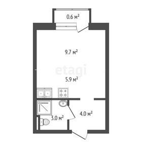 Квартира 22,6 м², студия - изображение 1