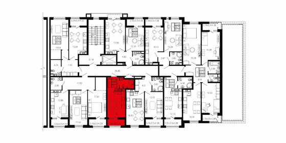 21,3 м², квартира-студия 2 108 700 ₽ - изображение 12
