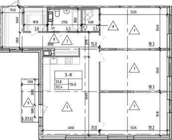 108,5 м², 3-комнатная квартира 31 620 000 ₽ - изображение 142