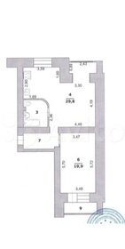 Квартира 62 м², 2-комнатная - изображение 4