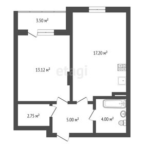 Квартира 43,8 м², 1-комнатная - изображение 1