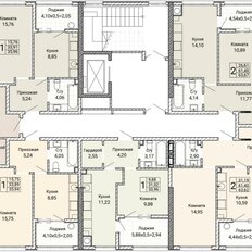 Квартира 63,6 м², 2-комнатная - изображение 2