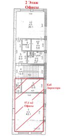 54 м², офис 21 600 ₽ в месяц - изображение 23