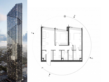 69,2 м², 2-комнатные апартаменты 75 000 000 ₽ - изображение 73