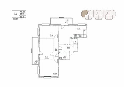 115 м², 1-комнатная квартира 34 500 000 ₽ - изображение 104